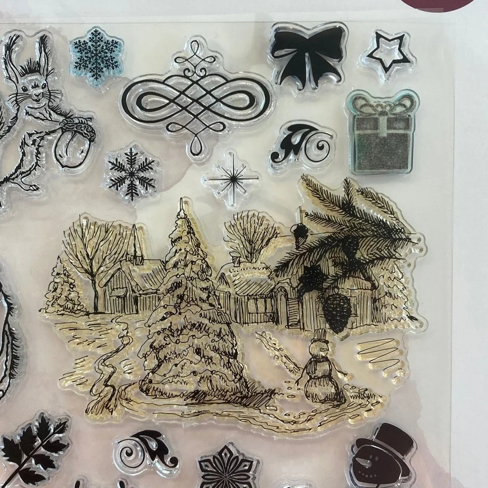 Homemaker Rare Earth Winter Wonderland and Winter Wishes Stamp Sets